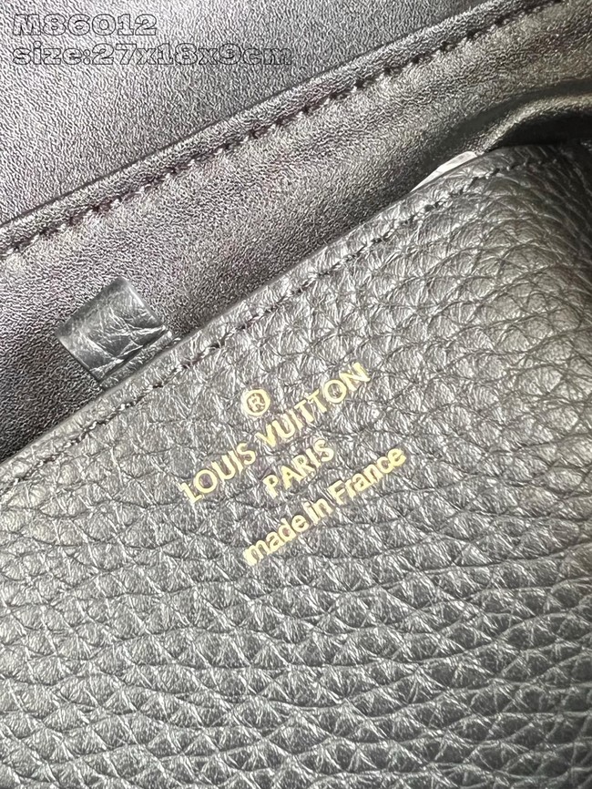 Louis Vuitton Grained Calfskin M86012 black