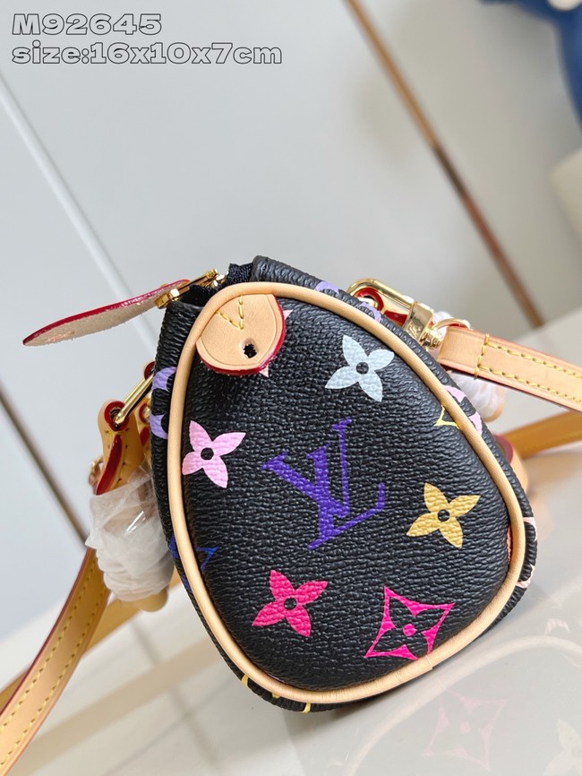 Louis Vuitton NEW Nano Speedy M92645 black