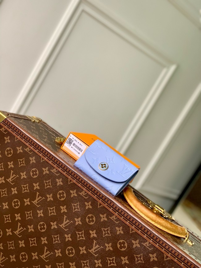Louis Vuitton Rosalie Coin Purse M14507 Azure Blue