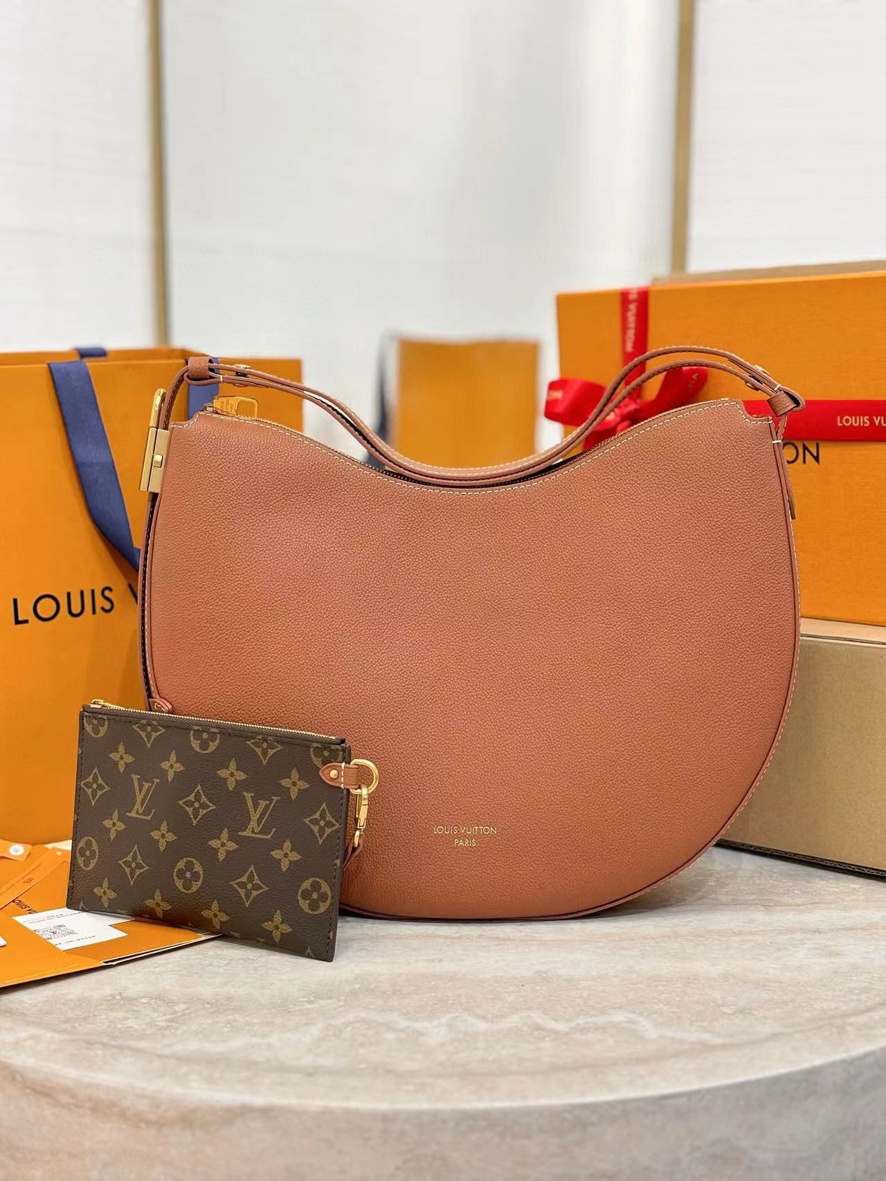 Louis Vuitton Low Key Cookie MM M14642 Brown