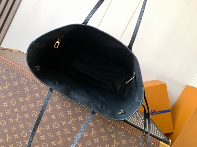 Louis Vuitton Neverfull Bandouliere Inside Out MM M12257 black