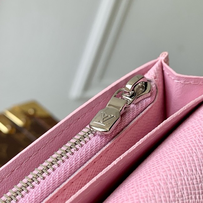 Louis Vuitton Brazza Wallet M25985 pink
