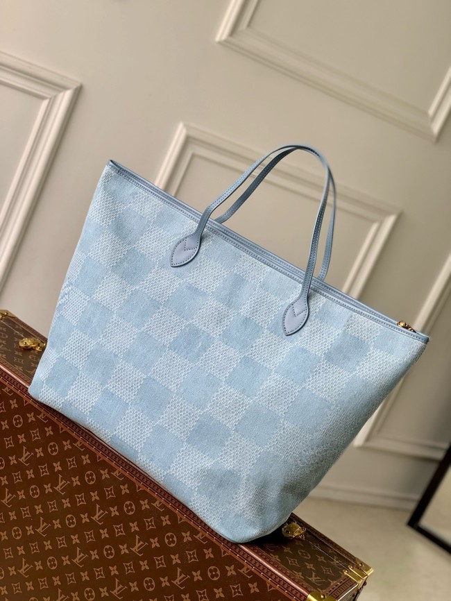 Louis Vuitton Nevereverfull N00198 blue