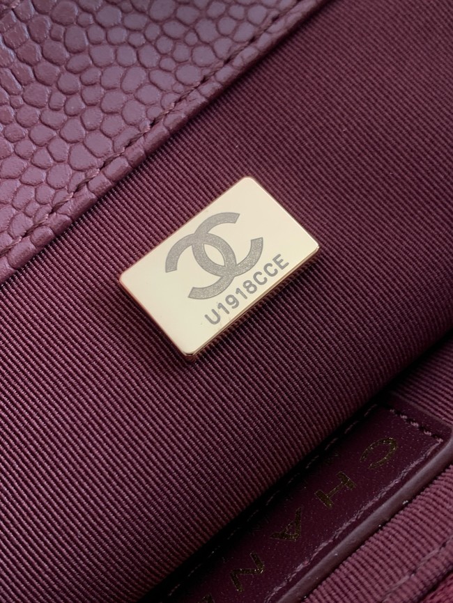 CHANEL Flap Bag AP5347 burgundy