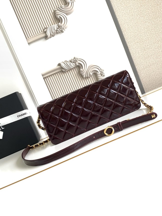 CHANEL Large Flap Bag AS5642 Dark Brown