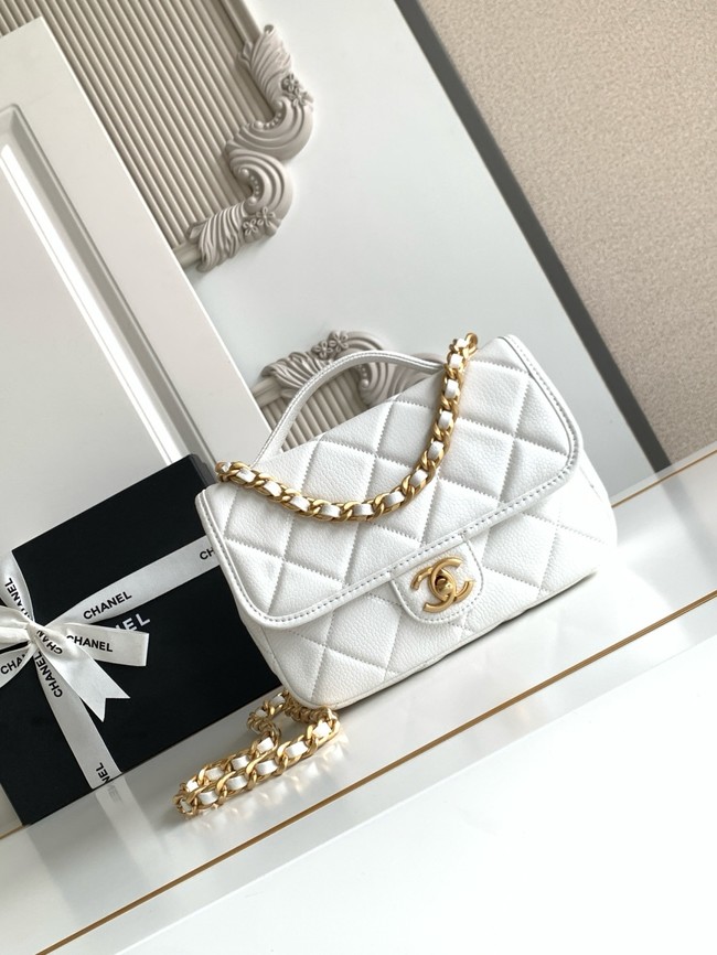 CHANEL Mini Flap Bag AP5147 white