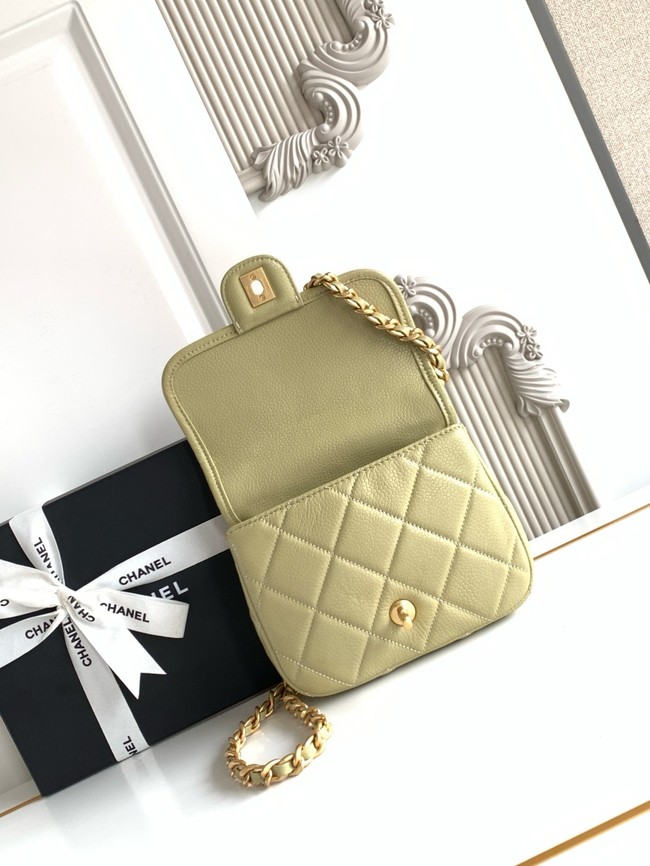 CHANEL Wallet On Chain AP5146 green
