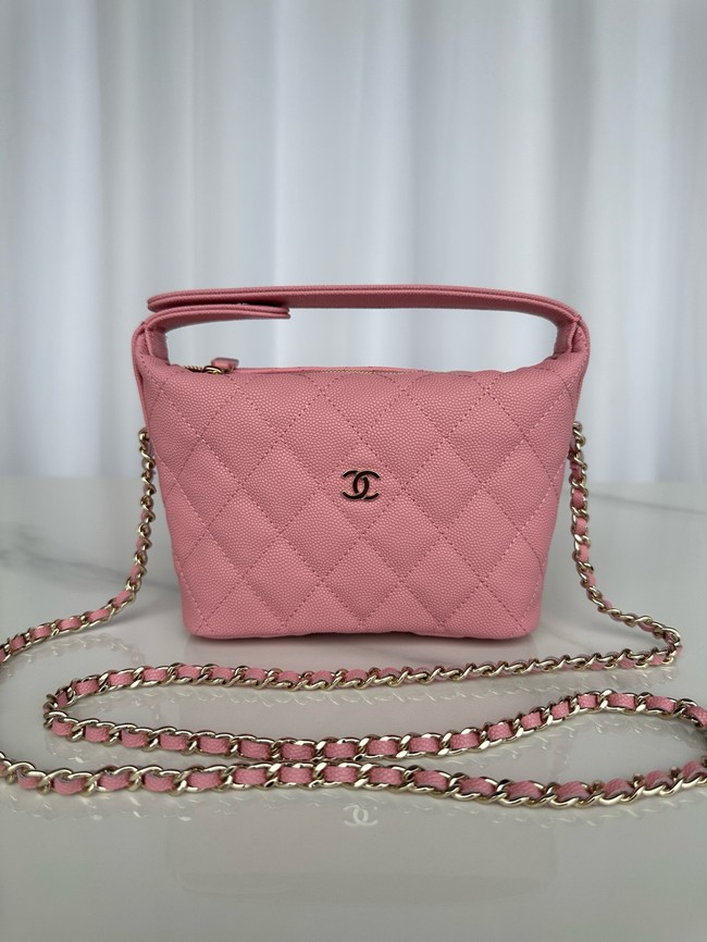 Chanel MINI Shoulder Bag Calfskin AS4386 pink