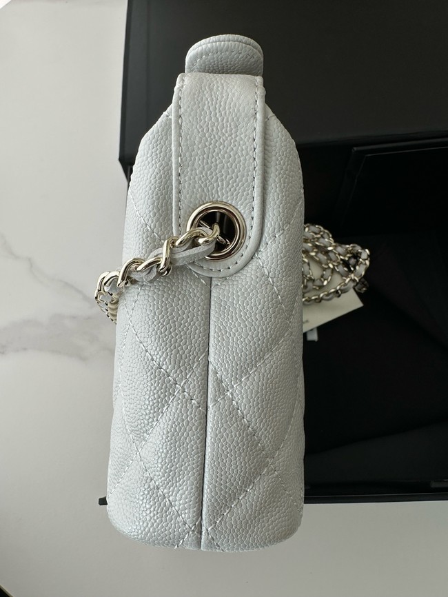 Chanel MINI Shoulder Bag Calfskin AS4386 white