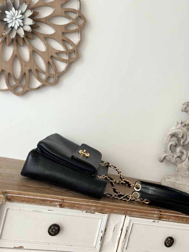 Chanel Small Shoulder Bag A2214 black