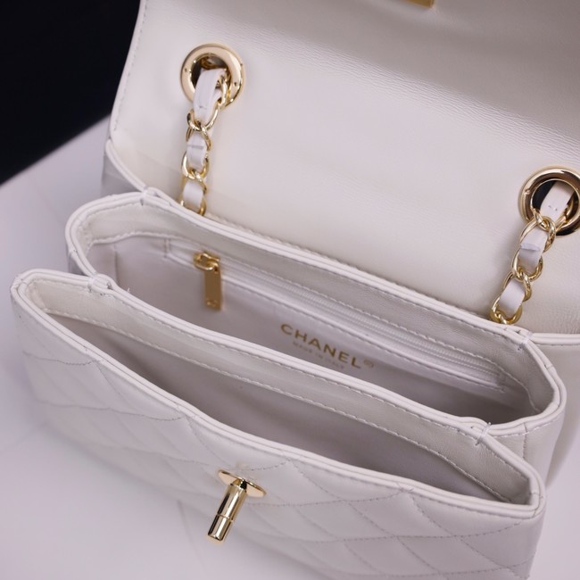 CHANEL mini Flap Bag With Top Handle 4654-5