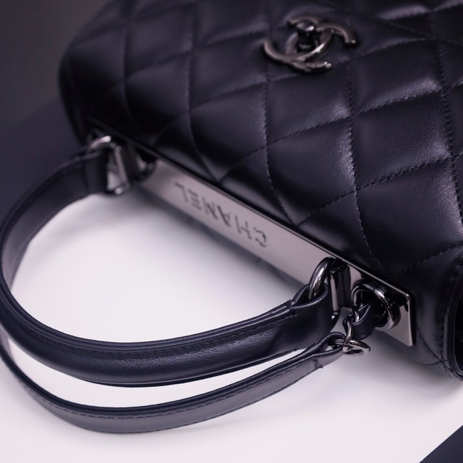 CHANEL small Flap Bag With Top Handle 92236-1