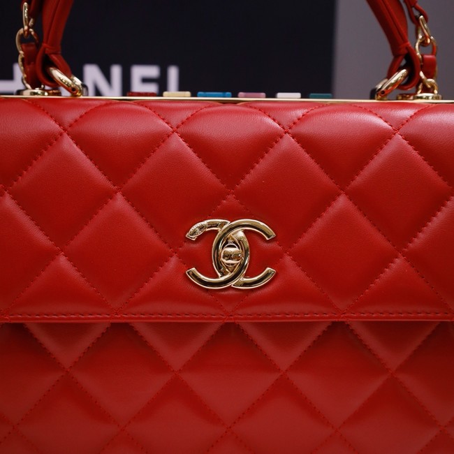 CHANEL small Flap Bag With Top Handle 92236-13