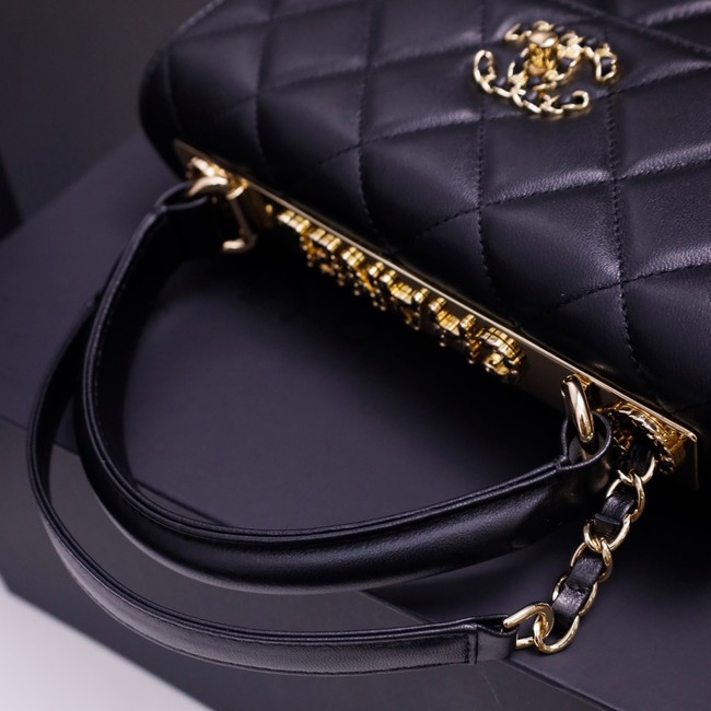 CHANEL small Flap Bag With Top Handle 92236-18