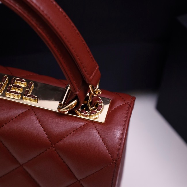 CHANEL small Flap Bag With Top Handle 92236-21