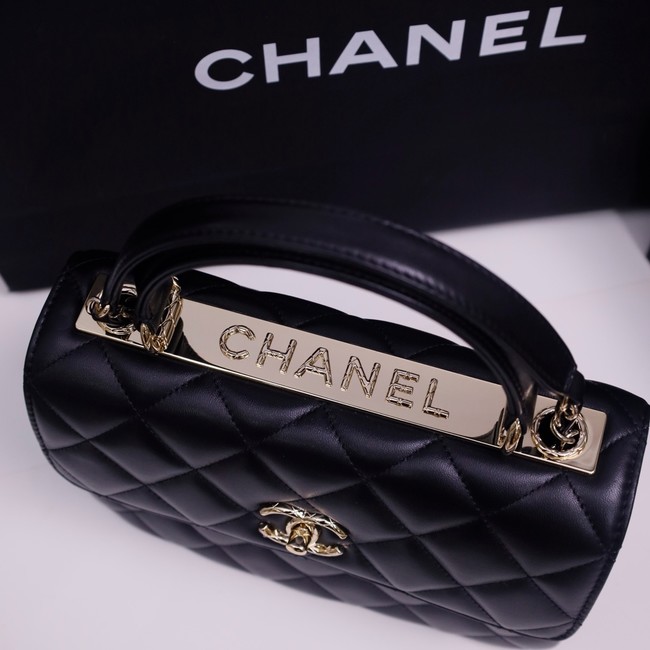 CHANEL small Flap Bag With Top Handle 92236-25