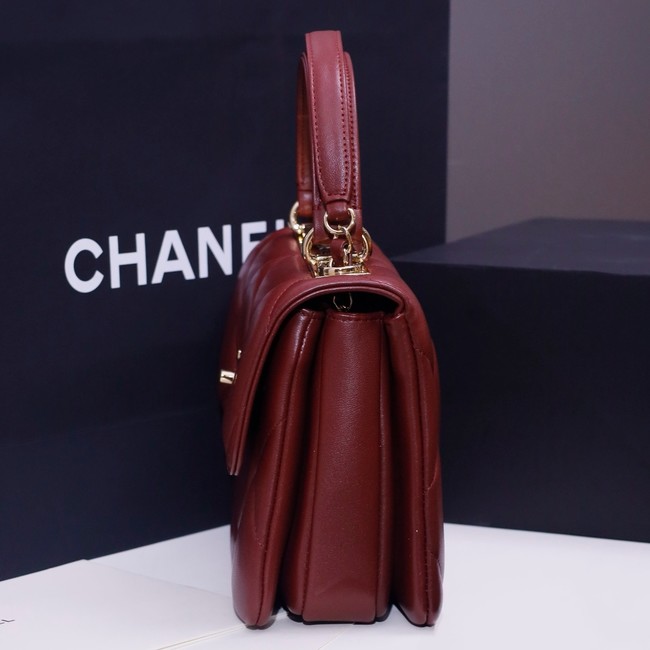 CHANEL small Flap Bag With Top Handle 92236-31