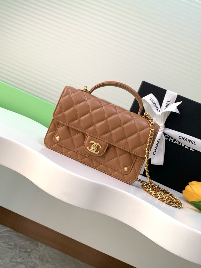 Chanel Wallet On Chain AP4674 brown