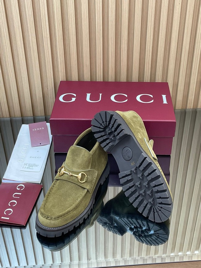 Gucci Womens Horsebit ankle boot 45020-1