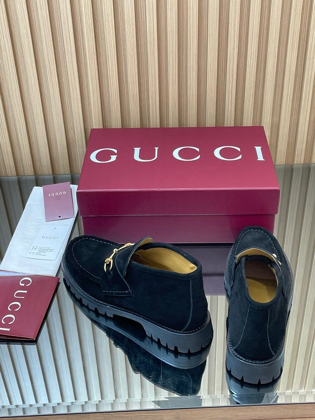 Gucci Womens Horsebit ankle boot 45020-4