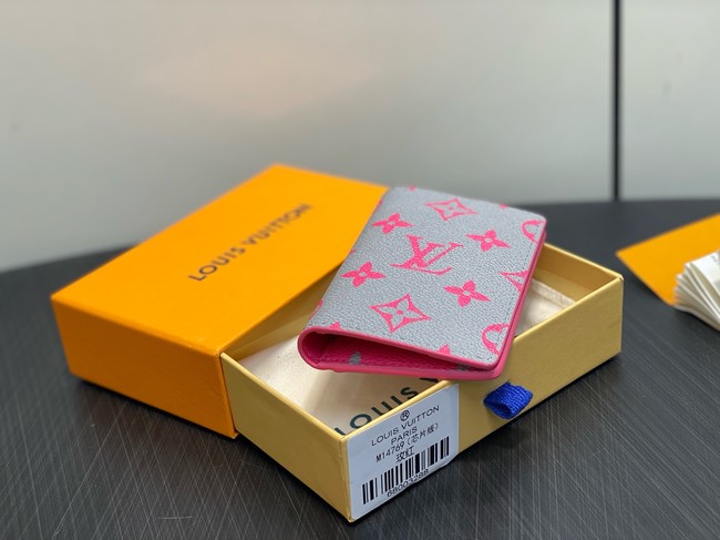 Louis Vuitton Pocket Organizer M15027 Gray&Pink