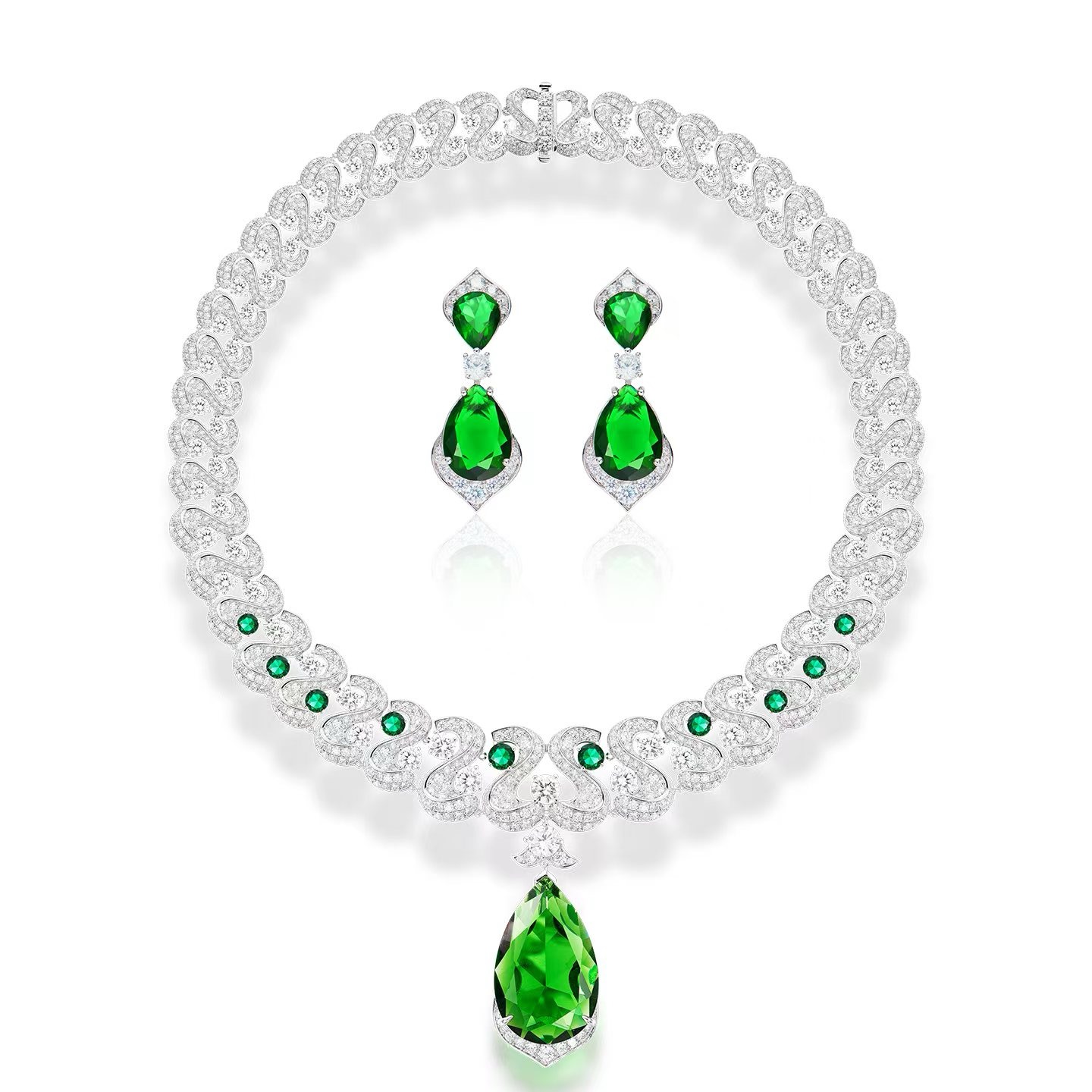 BVLGARI necklace&Earring CE81067
