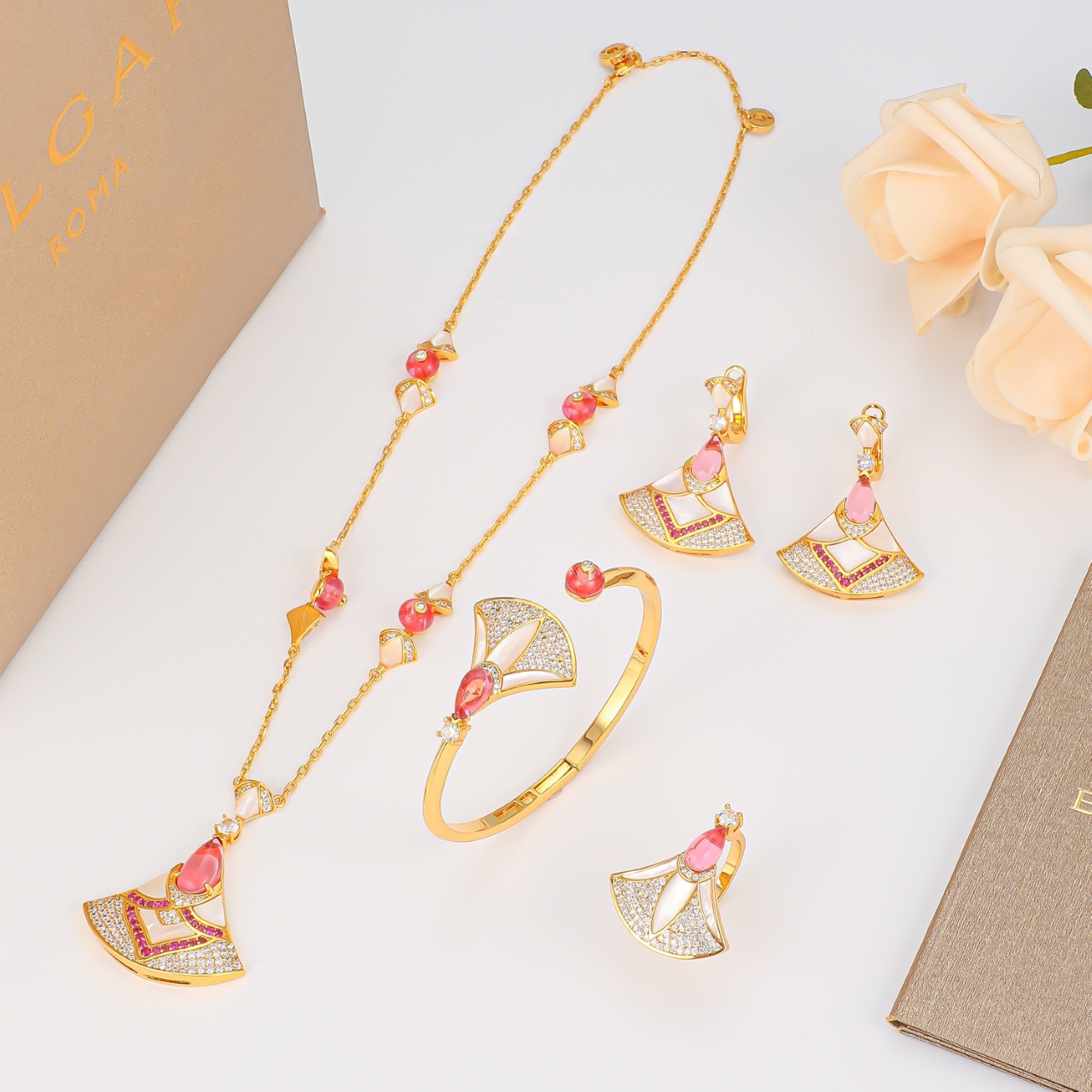 BVLGARI necklace&Bracelet&Earring&ring CE81078