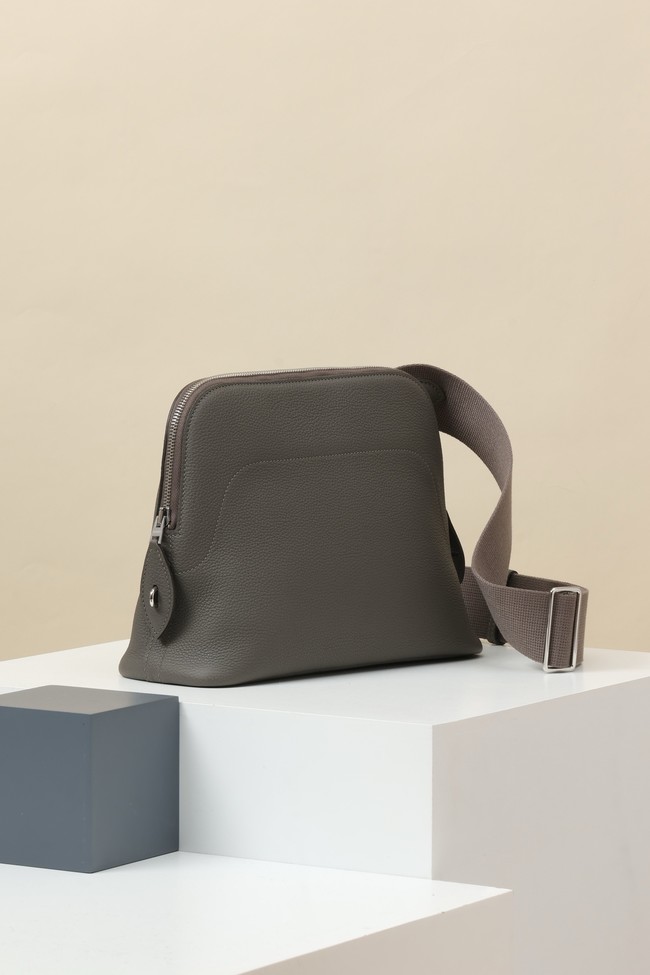 Hermes Shoulder bag BOM27 dark gray