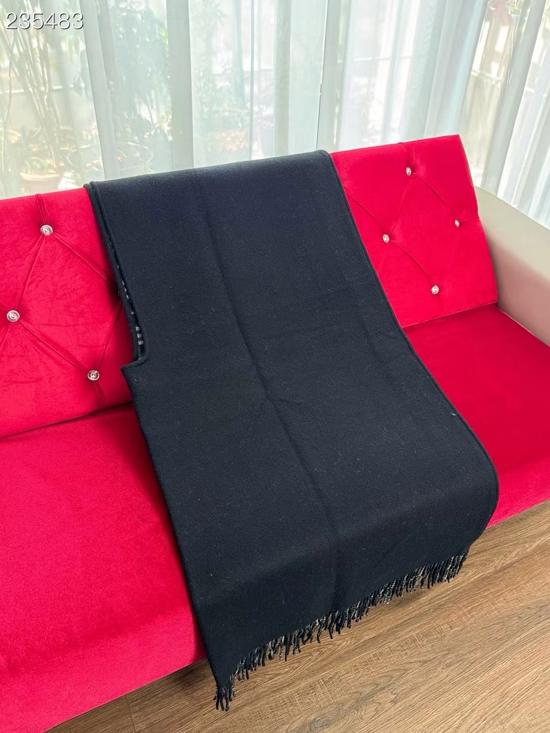 Burberry Cape Double-sided cashmere GG35925