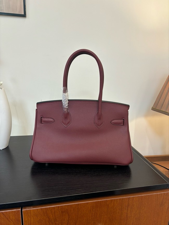 Hermes Birkin evercolor 66541 burgundy