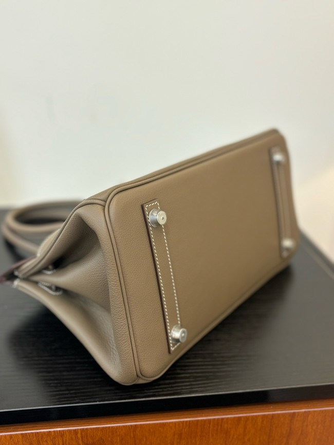 Hermes Birkin evercolor 66541 gray