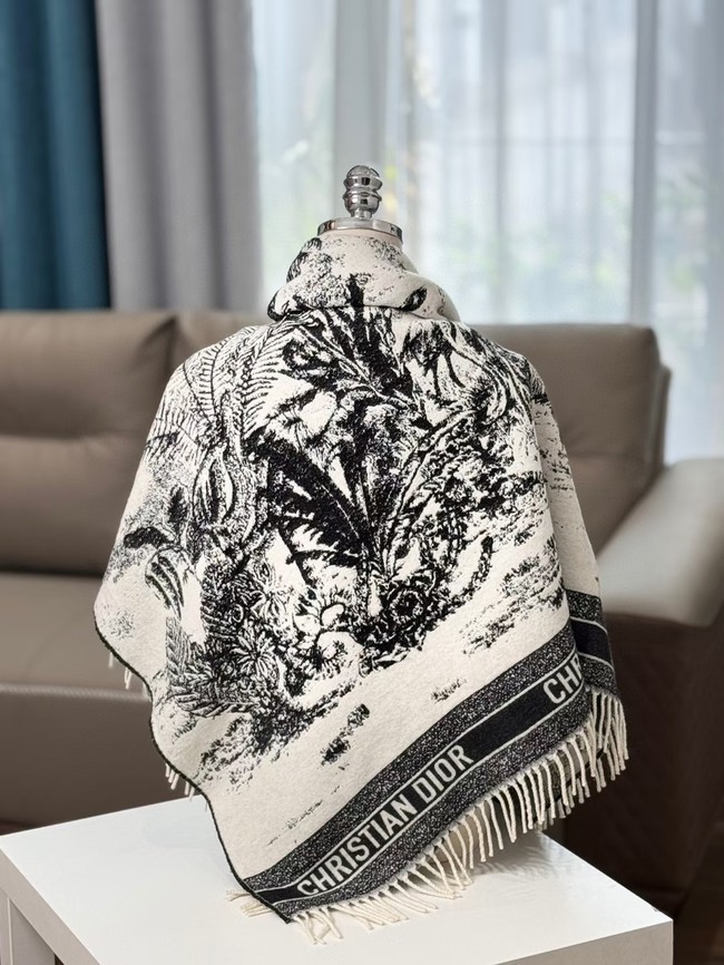 Dior Oblique Poncho Cashmere 21DOB7