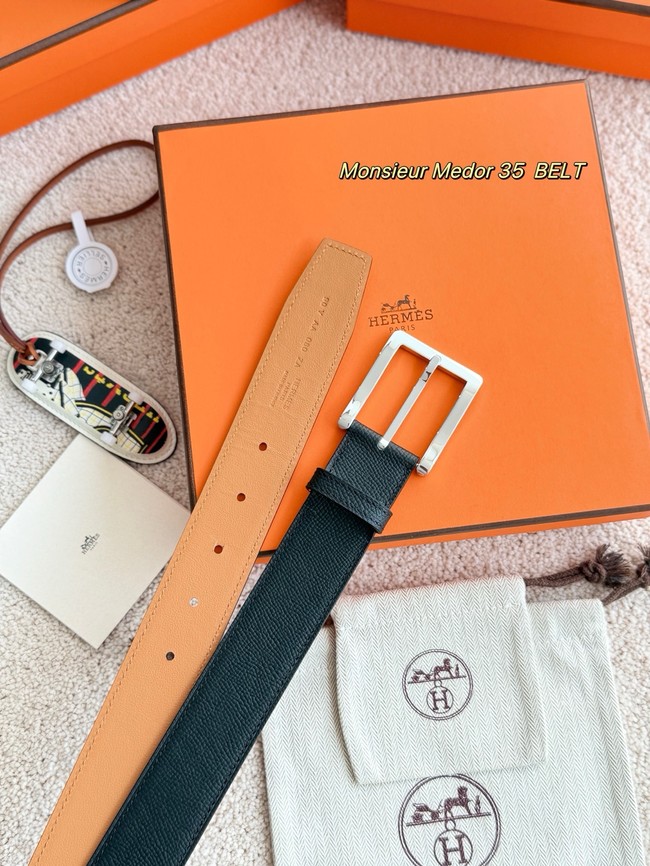 Hermes Epsom calfskin leather belt 66027