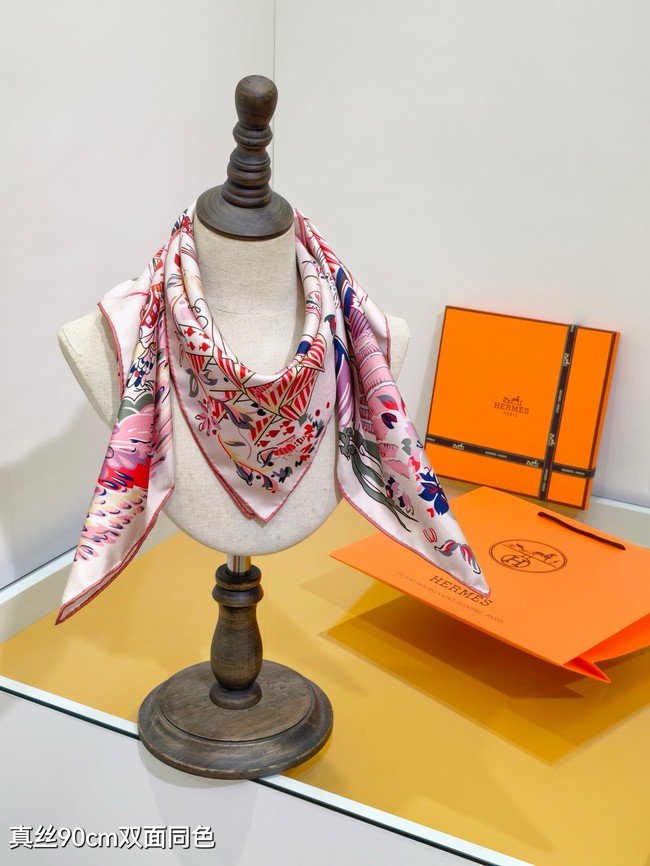 Hermes Shawl Cashmere and Silk Jacquard KY095