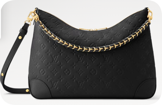 Louis Vuitton NEW Boulogne GM M25854 black