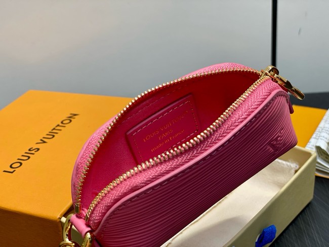 Louis Vuitton NEW Cosmetic Lipstick Pouch M25694 pink