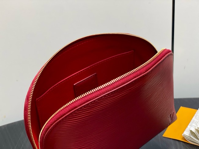 Louis Vuitton NEW Cosmetic Pouch PM M15201 burgundy