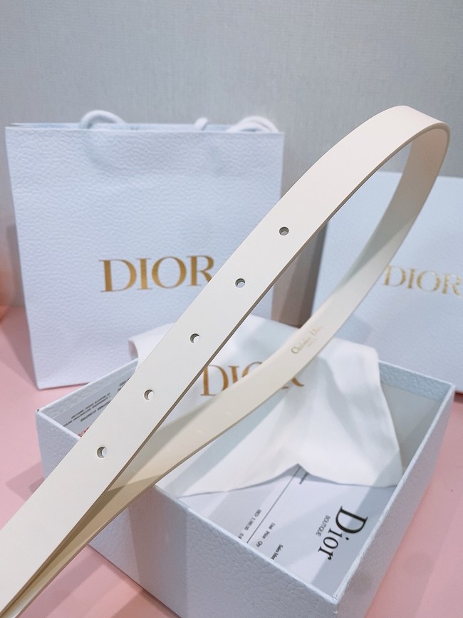 Dior 30 Montaigne Lucky Charms Belt Smooth Calfskin 18MM B0157