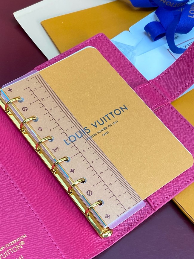 Louis Vuitton Small Ring Agenda Cover CUSTOMIZABLE R20005-6