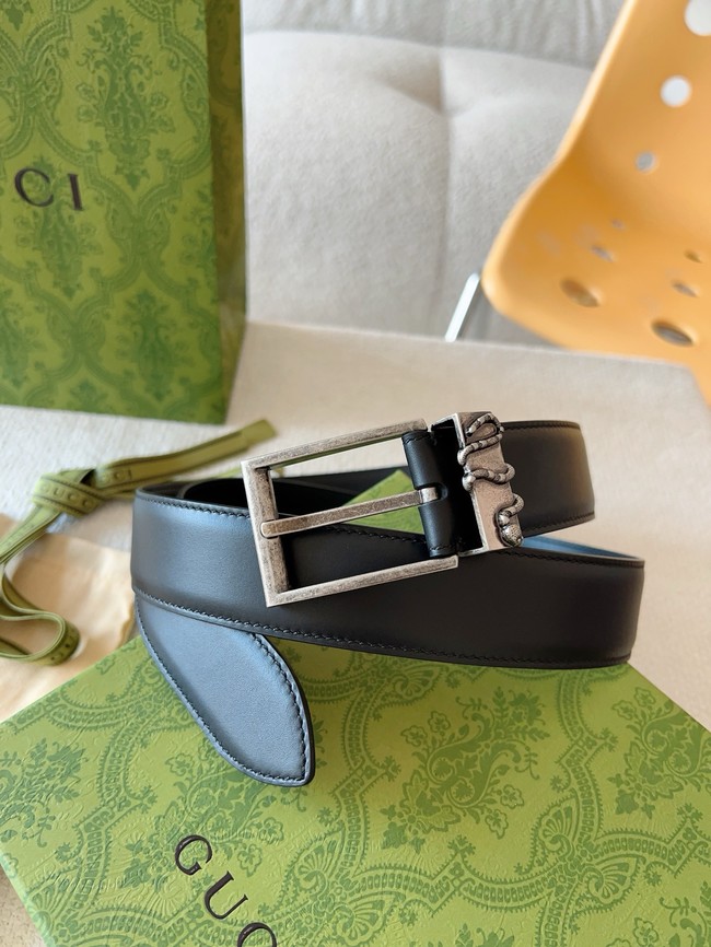 Gucci Belt with Interlocking G detail 673921-3