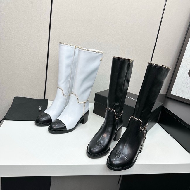 Chanel high boots Calfskin 45082-1