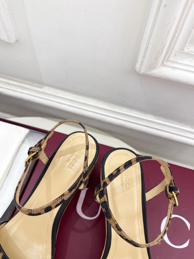 Gucci Womens Horsebit flatform sandal 45096-1