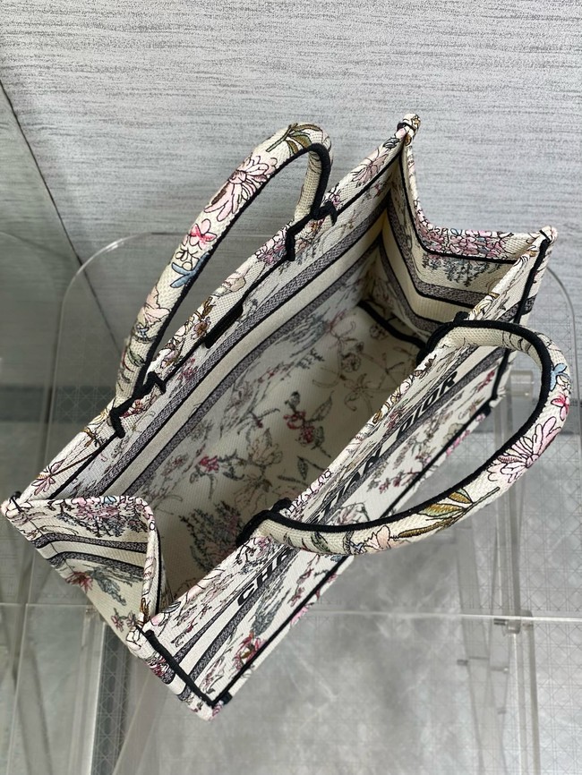 Dioriviera Medium Dior Book Tote Embroidery M1296ZEZG-4
