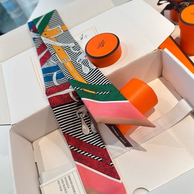 Hermes Silk Twilly scarf H06378