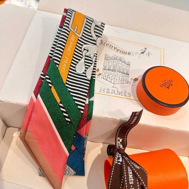 Hermes Silk Twilly scarf H06378