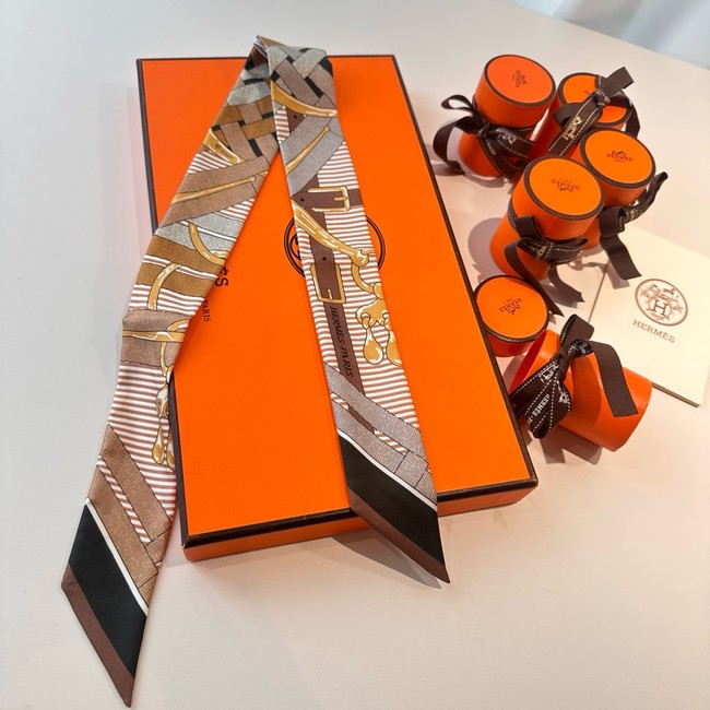 Hermes Silk Twilly scarf H06380