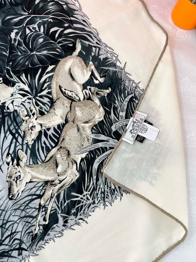 Hermes Shawl Cashmere and Silk 06396