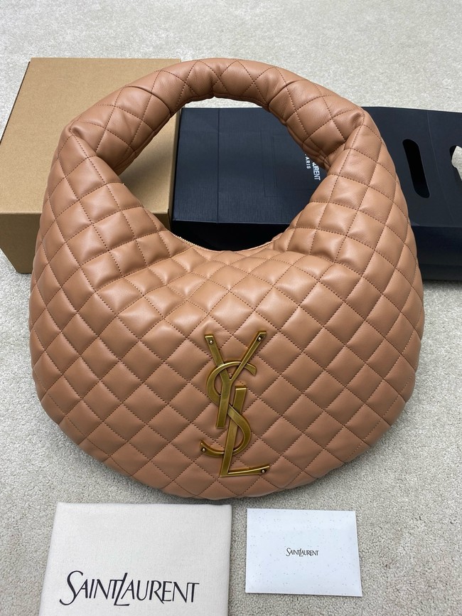 Yves Saint Laurent ICARE hobo in quilted nappa 858160 HORTENSIA