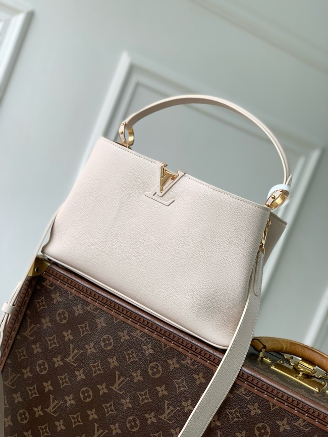 Louis Vuitton Capucines MM Souple M14370 Cream