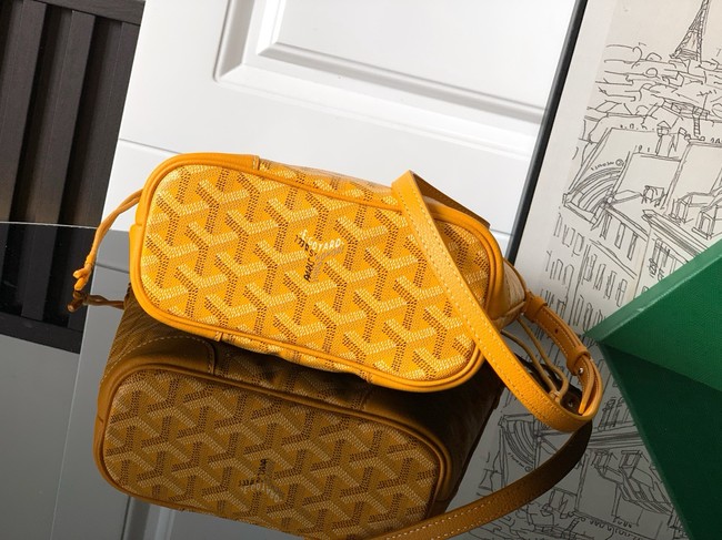 Goyard Calfskin Leather Tote Bag PM 00249 yellow